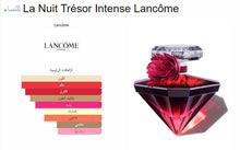 Lancome- La Nuit Treson Intense Women Perfume عطر نسائي انتينس لانكوم, حمل الصورة الى البوم الصور