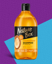Nature Box- Argan Oil +Nuts Shampoo شامبو طبيعي بزيت الارغان واللوز نيجر بوكس, حمل الصورة الى البوم الصور
