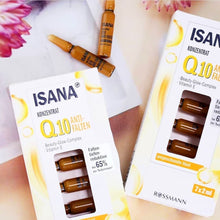 Isana- Anti Age Q10 Concentrate Ampoules امبولات ايسانا المضادة للشيخوخة, حمل الصورة الى البوم الصور