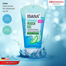 Isana Face Wash Gel in Aloe Vera غسول للوجه بالصبار إيسانا, حمل الصورة الى البوم الصور
