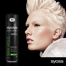 Schwarzkopf- Syoss Max Hold Hair Spray شوارتزكوف سيوس سبراي شعر, حمل الصورة الى البوم الصور