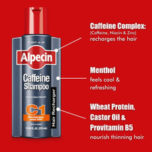 Load image into Gallery viewer, Alpecin- C1Hair Strengthening Shampoo شامبو الكافايين سي1 البيسين