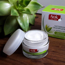 AOK- Green Tea Skin Care كريم العناية النهاري+الليلي بالشاي الأخضر اوك, حمل الصورة الى البوم الصور