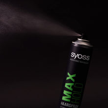 Schwarzkopf- Syoss Max Hold Hair Spray شوارتزكوف سيوس سبراي شعر, حمل الصورة الى البوم الصور