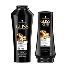 Schwarzkopf- Shampoo+ Conditioner شامبو+ مكييف للشعر التالف شوارتزكوف, حمل الصورة الى البوم الصور