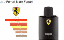 Ferrari- Black EDT Perfume for Him عطر رجالي بلاك فيراري, حمل الصورة الى البوم الصور