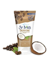 St. Ives Energizing Coconut & Coffee Scrub مقشر منشط بجوز الهند والقهوة ستيفس, حمل الصورة الى البوم الصور