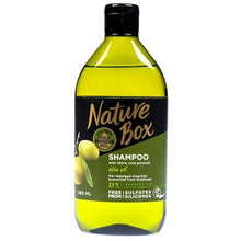 Nature Box- Olive Oil Shampoo شامبو طبيعي بزيت الزيتون نيجر بوكس, حمل الصورة الى البوم الصور