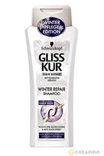 Schwarzkopf Winter Shampoo+ Keratin Repair Spray شامبو وسبراي كيراتين شتائي شوارتزكوف, حمل الصورة الى البوم الصور