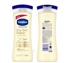 Vaseline- Dry Skin Repair Body lotion بودي لوشن لإصلاح البشرة الجافة فازلين, حمل الصورة الى البوم الصور