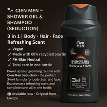 Cien- Men Douche Gel غسول استحمام رجالي ساين, حمل الصورة الى البوم الصور
