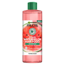 Watermelon Hair Food Shampoo شامبو وماسك غارنييه طبيعي بالرقي, حمل الصورة الى البوم الصور
