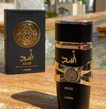 Lattafa- Asad Men Perfume عطر رجالي أسد لطافة, حمل الصورة الى البوم الصور
