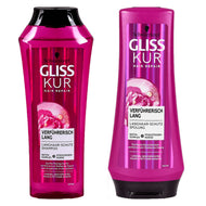 Schwarzkopf- Gliss Kur Long Hair Repair Shampoo شامبو ومكييف للشعر الطويل المتقصف شواتزكوف