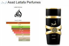 Load image into Gallery viewer, Lattafa- Asad Men Perfume عطر رجالي أسد لطافة
