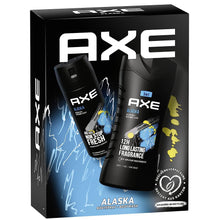 Load image into Gallery viewer, Axe- Alaska Men Body Care Gift Set باكج العناية بالجسم الرجالي اكس الاسكا
