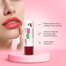 Sebamed- Cherry Lip Balm SPF30 مرطب شفاه وواقي بالكرز سيباميد, حمل الصورة الى البوم الصور
