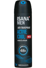 Isana Men-  Deodorant معطر جسم رجالي إيسانا, حمل الصورة الى البوم الصور
