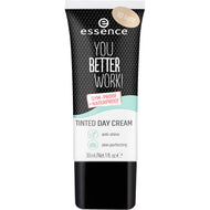 Essence- You Better Work Tinted Day Cream  كريم نهاري للجم ايسنس