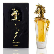 Lattafa- Maahir Unisex Perfume عطر نسائي رجالي ماهر لطافة, حمل الصورة الى البوم الصور
