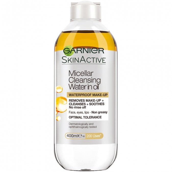 Garnier- Micellar Water Waterproof ميسيلار مزيل المكياج العنيد غارنييه