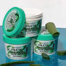 Garnier Fructis Aloe Vera Hair Mask ماسك شعر بالصبار غارنييه, حمل الصورة الى البوم الصور
