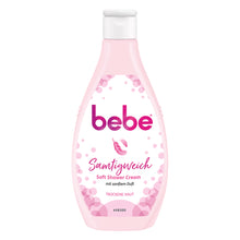 Bebe- Velvety Soft Shower Cream كريم استحمام ناعم بيبي, حمل الصورة الى البوم الصور
