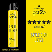 Schwarzkopf- Got2b Freeze Spray سبراي مثبت للشعر شوارتزكوف, حمل الصورة الى البوم الصور
