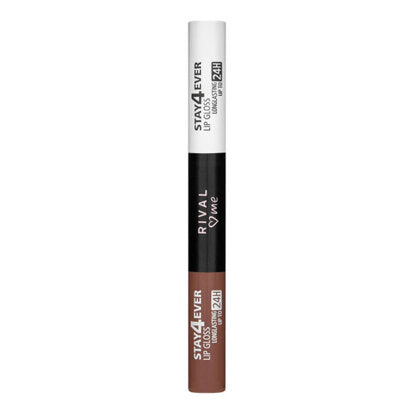 Rival Loves Me-Stay4ever 24 Hours Lip Gloss ملمع شفاه 2في1