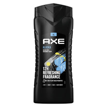 Axe- 3in1 Shampoo Gel شامبو وجه, شعر وجسم اكس, حمل الصورة الى البوم الصور
