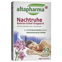 Altapharma- Night Sleeping Herbs' Pills حبوب أعشاب مهدئة للنوم التافارما