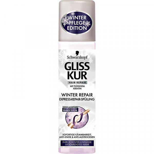 Schwarzkopf Gliss Kur Winter Keratin Spray- سبراي كيراتين شوارتزكوف للشتاء
