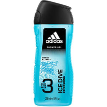 Adidas- Ice Dive Shower Gel  صابون استحمام اديداس, حمل الصورة الى البوم الصور
