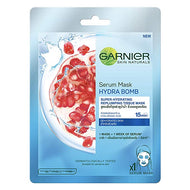 Garnier- Hydra Bomb Sheet Mask in Pomegranate قناع وجه بسيروم الرمان غارنييه