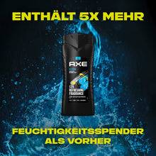 Axe- 3in1 Shampoo Gel شامبو وجه, شعر وجسم اكس, حمل الصورة الى البوم الصور
