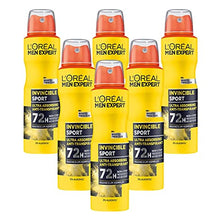 LOreal- Men Expert Invincible Sport Deodorant معطر جسم رجالي سبورت لوريال, حمل الصورة الى البوم الصور
