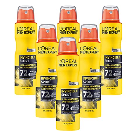 LOreal- Men Expert Invincible Sport Deodorant معطر جسم رجالي سبورت لوريال