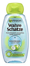 Garnier-  Coconut Water &amp; Aloe Vera shampoo شامبو غارنييه بالصبار والجوز, حمل الصورة الى البوم الصور
