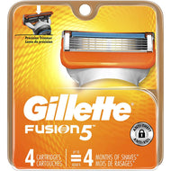 Gillette- Fusion 4 Shaving Blades  شفرات حلاقة فيوشن جيليت 4