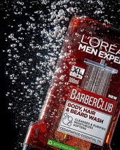 Load image into Gallery viewer, L&#39;Oreal men expert barber club شامبو رجالي منظف للرأس والجسم واللحية لوريال
