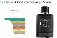 Load image into Gallery viewer, Giorgio Armani- Acqua di Giò Profumo عطر رجالي اكو دي جيو بروفومو
