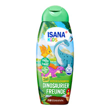 Isana- Dinosaur 2in1 Kids Shampoo  شامبو اطفال 2في1 ديناصور إيسانا, حمل الصورة الى البوم الصور
