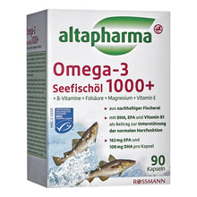 Altapharma- Omega-3 Capsules حبوب اوميغا 3 التافارما, حمل الصورة الى البوم الصور
