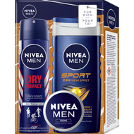Nivea- Sport Men Gift Set  باكج هدايا رجالي للرياضيين نيفيا