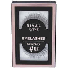 Rival Loves Me- Fake Lashes in Three Sizes(#1+#2+#3) رموش اصطناعية طبيعية ب 3 أحجام رايفل, حمل الصورة الى البوم الصور
