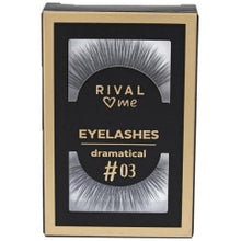 Rival Loves Me- Fake Lashes in Three Sizes(#1+#2+#3) رموش اصطناعية طبيعية ب 3 أحجام رايفل, حمل الصورة الى البوم الصور
