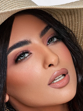 Dahab Lamar- Yearly Lenses Sabrin Gray Green #5 عدسات سنوية صابرين جرين لامار, حمل الصورة الى البوم الصور
