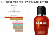 Load image into Gallery viewer, Tabac Man- Fire Power EDT Perfume for Him تاباك مين- عطر رجالي فاير باور
