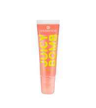 Essence- Juicy Bomb Lip-gloss لماع شفاه جوسي بومب إيسنس, حمل الصورة الى البوم الصور
