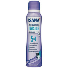 Isana- Invisible 5in1 Deodorant معطر نسائي 5 في1 ايسانا, حمل الصورة الى البوم الصور
